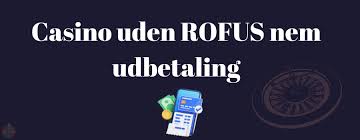 Casino Uden ROFUS med Cashback Oplev Fordelene